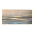 Golden Horizon Minimalist Seascape Canvas Painting