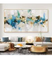 Modern Wabi Sabi Textured Canvas Painting