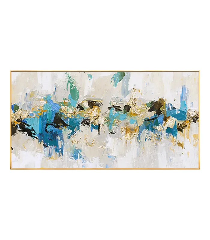 Modern Wabi Sabi Textured Canvas Painting