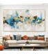 Modern Wabi Sabi Textured Canvas Painting