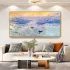 Hand-Painted Sunrise Canvas Wall Art