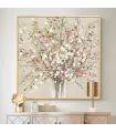 Rustic Wabi Sabi Floral Canvas