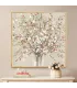 Rustic Wabi Sabi Floral Canvas
