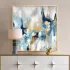 Modern Abstract Blue & Gold Wall Art