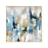 Modern Abstract Blue & Gold Wall Art