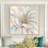 Hand-Painted Gold Foil Flower Wall Art