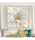 Hand-Painted Gold Foil Flower Wall Art