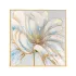 Hand-Painted Gold Foil Flower Wall Art