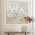 Abstract Floral Textured  Painting