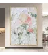 Abstract Floral Textured Luxury Wall Art