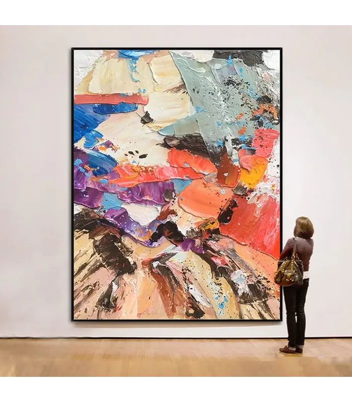 Textured Abstract Canvas Wall Art