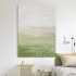Neutral Horizon Textured Canvas Painting