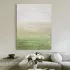 Neutral Horizon Textured Canvas Painting