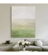 Neutral Horizon Textured Canvas Painting