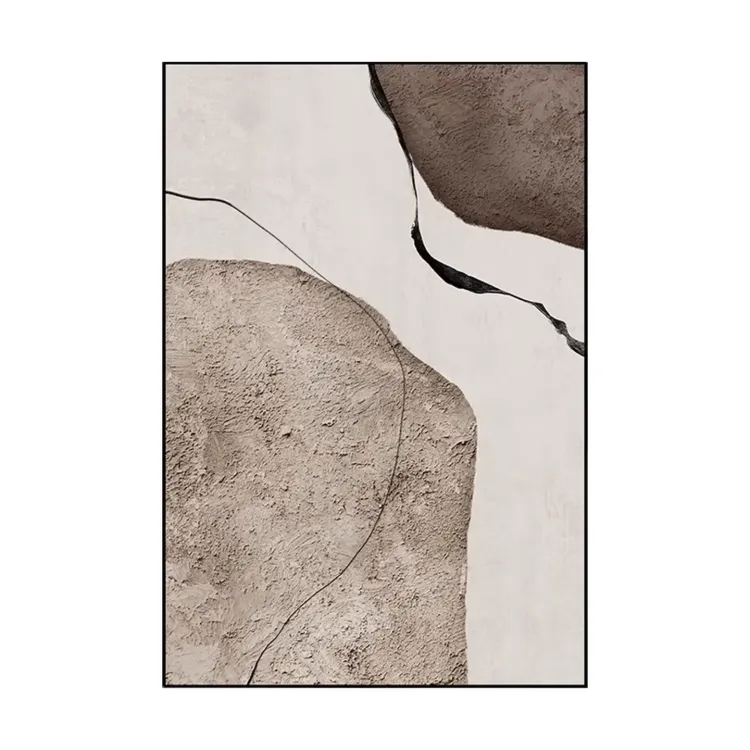 Abstract Hand-Painted Canvas Wall Art