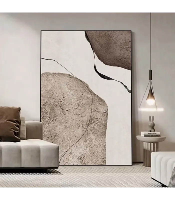 Abstract Hand-Painted Canvas Wall Art