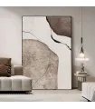 Abstract Hand-Painted Canvas Wall Art