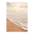 Abstract Sunrise Beach Textured Painting