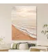 Abstract Sunrise Beach Textured Painting