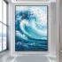 Large Wabi Sabi Ocean Canvas Painting