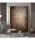 Radiant Burst Minimalist Canvas Wall Art