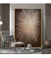Radiant Burst Minimalist Canvas Wall Art