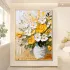 Hand-Painted Floral 3D Textured Oil Painting