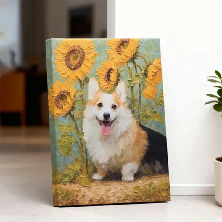 Custom Hand-Painted Pet portrait