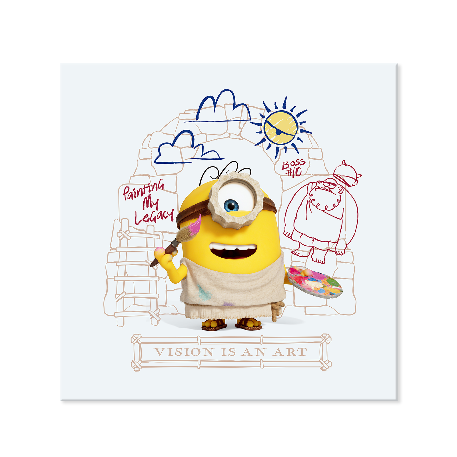 Minions & Monsters Canvas Wall Art