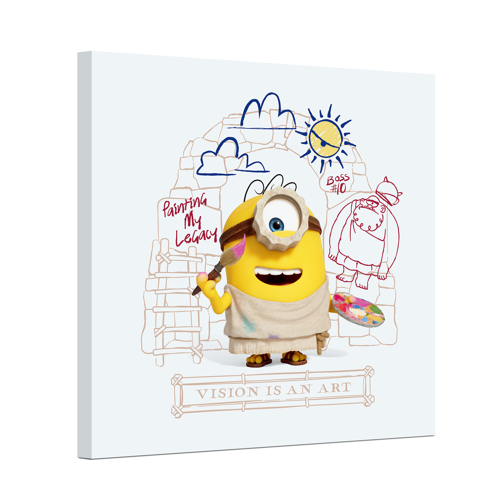 Minions & Monsters Canvas Wall Art