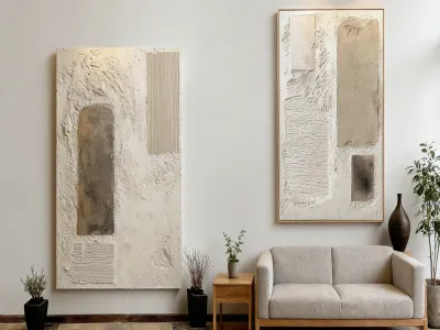 Embracing Imperfection: Wabi-Sabi Texture Paintings